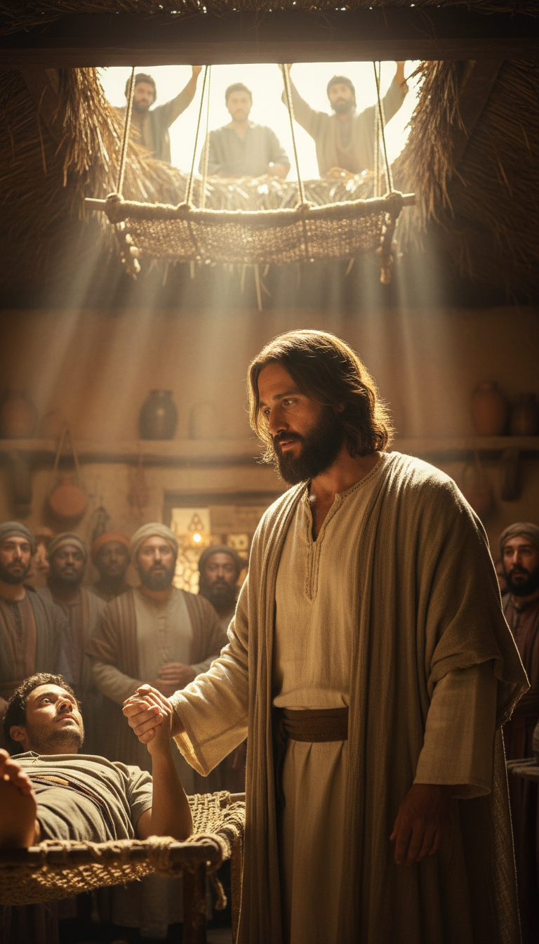 Jesus Heals a Paralytic